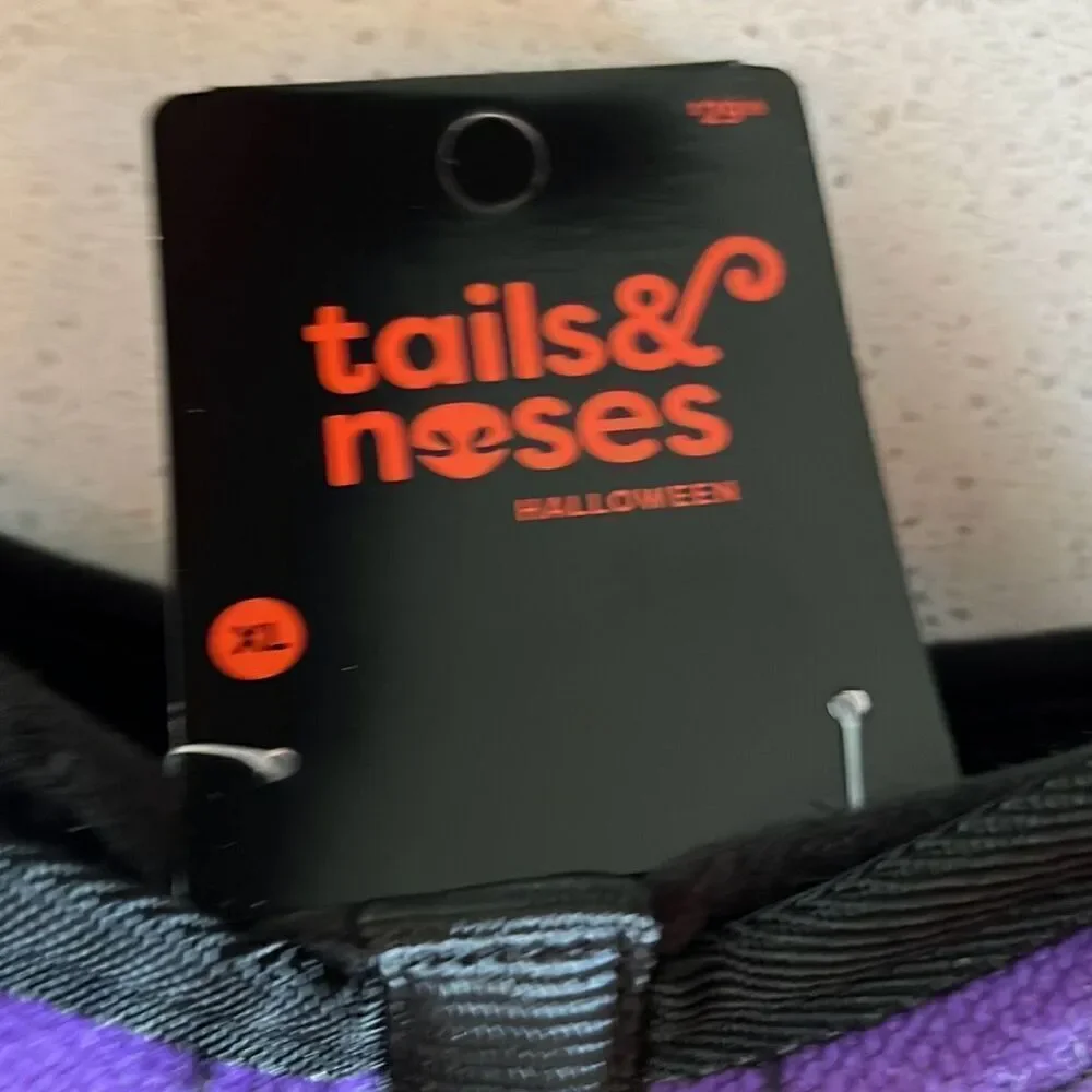 NWT Tails & Noses Halloween Dog Harness Wings Size XL